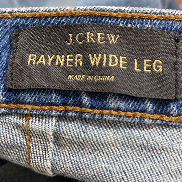 J Crew Rayner Wide Leg High Rise Cropped Jeans Size 27 - Picture 10 of 10